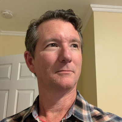 Chris Vickery in a checked shirt